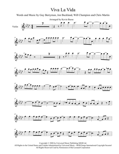 Viva La Vida (arr. Kevin Busse)