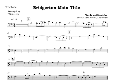 Bridgerton Main Title (arr. Flávio Ageu)