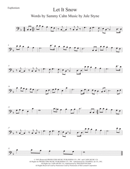 Let It Snow! Let It Snow! Let It Snow! (arr. Kevin Busse)