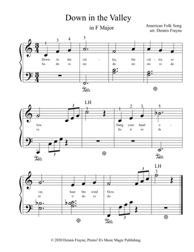Down in the Valley (arr. Dennis Frayne)