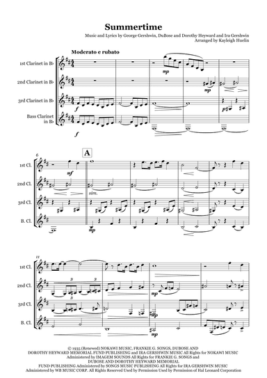 Summertime (arr. Kayleigh Huelin)