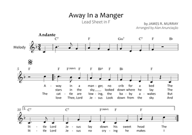 Away In A Manger (arr. Alan Anunciação)