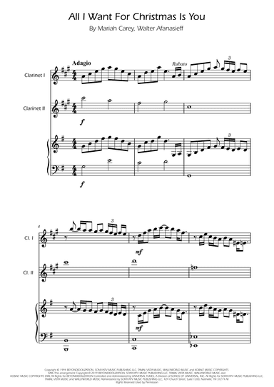 All I Want For Christmas Is You (arr. Ygor Nunes)