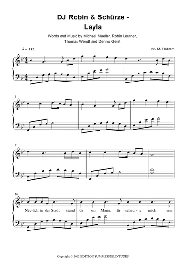 Layla (arr. Michael Habrom)