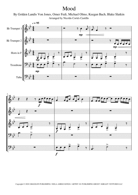 Mood (arr. Nicolás Cortés Castillo)