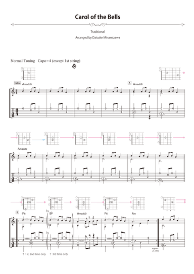 Carol of the Bells (arr. Daisuke Minamizawa)
