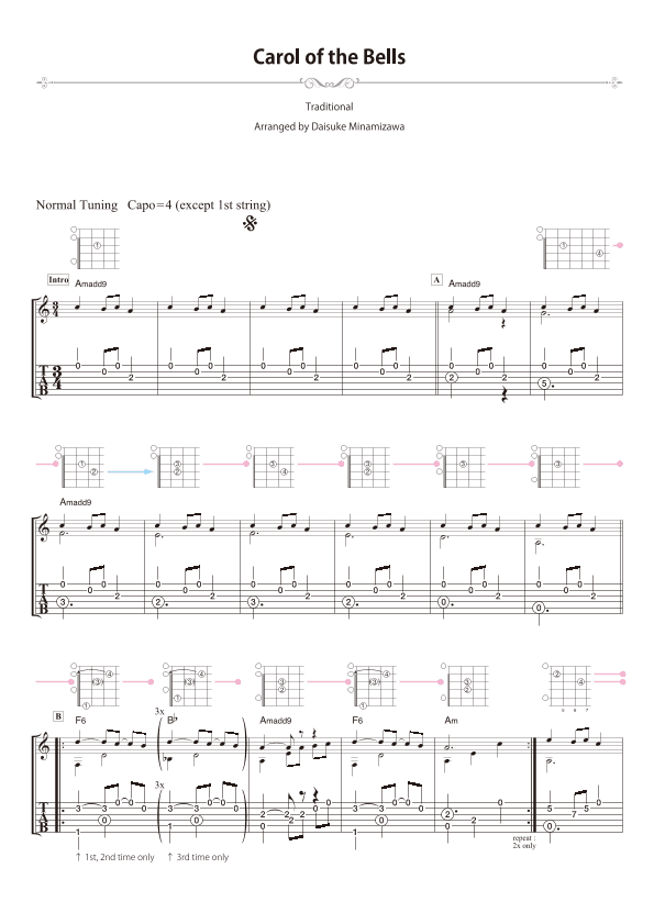 Carol of the Bells (arr. Daisuke Minamizawa)
