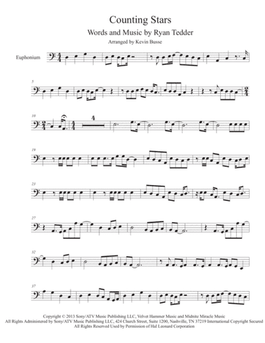 Counting Stars (arr. Kevin Busse)