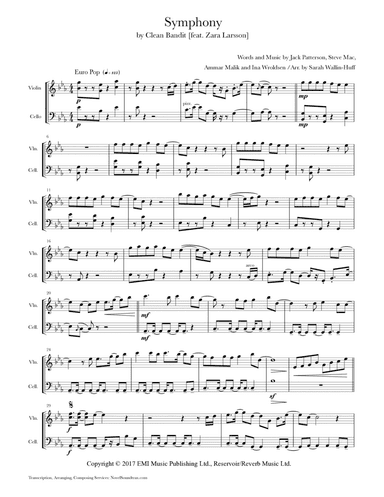 Symphony (arr. Sarah Wallin Huff)