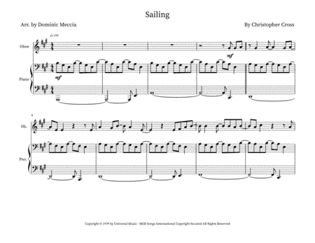 Sailing (arr. Dominic Meccia)