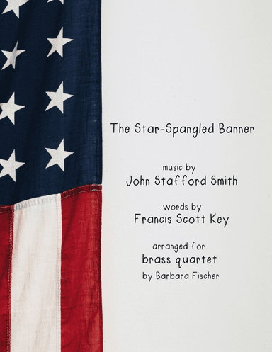 The Star-Spangled Banner - brass quartet (arr. Barbara Fischer)