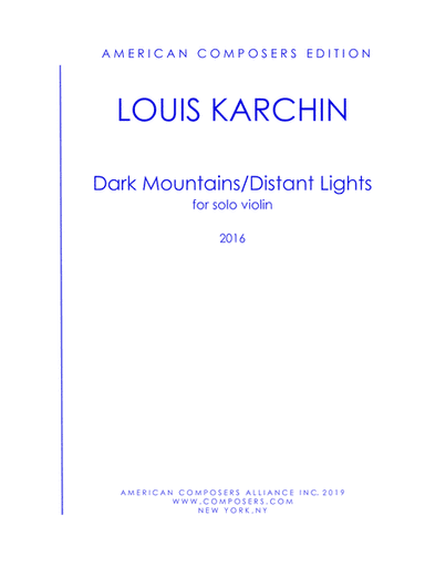 [Karchin] Dark Mountains/Distant Lights