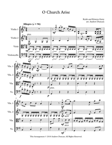 O Church Arise (arr. Andrew Duncan)