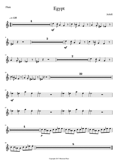 Egypt - Flute