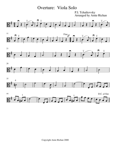 The Violist's Nutcracker (arr. Amie Richan)
