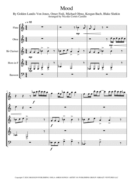 Mood (arr. Nicolás Cortés Castillo)