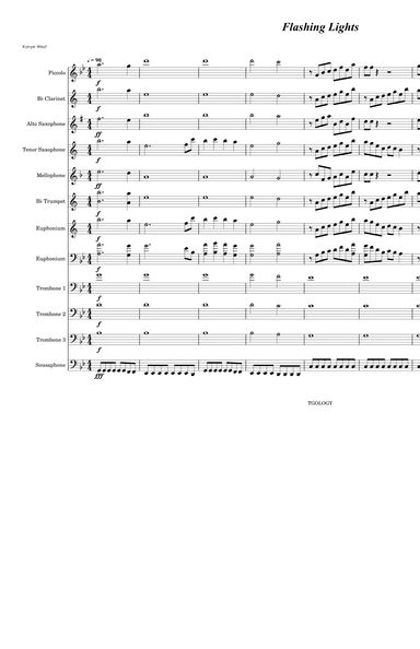 Flashing Lights (arr. Russell Cratic)