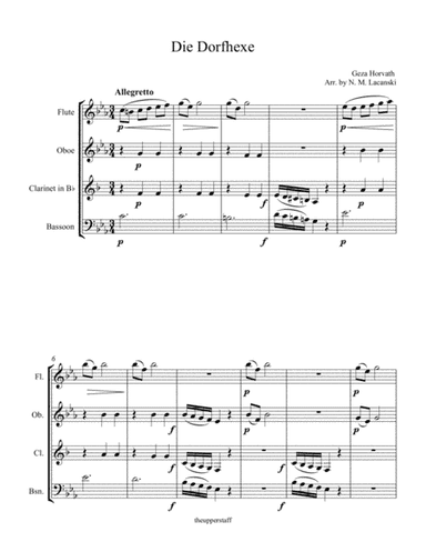 Die Dorfhexe (arr. Nick Lacanski)