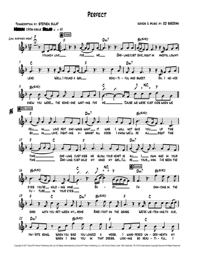 Perfect (arr. Stephen Bulat)