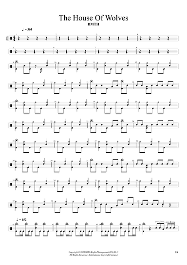 The House Of Wolves (arr. Cyril Mayer)