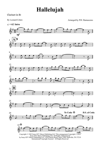 Hallelujah (arr. P.H. Damasceno)