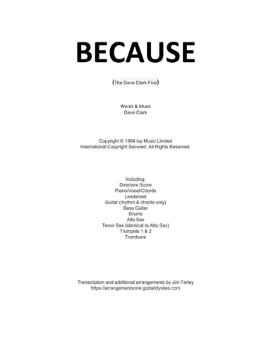 Because (arr. Jim Farley)