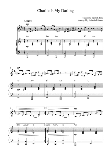 Charlie Is My Darling (arr. Kaiserin Rebecca)