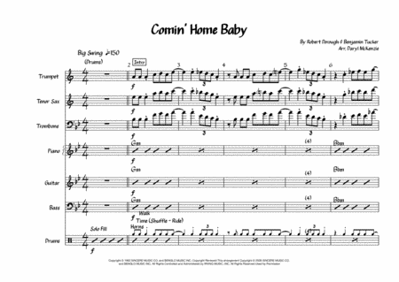 Comin' Home Baby (arr. Daryl McKenzie)