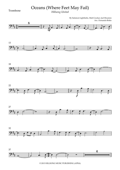 Oceans (where Feet May Fail) (arr. Fernando Britto)