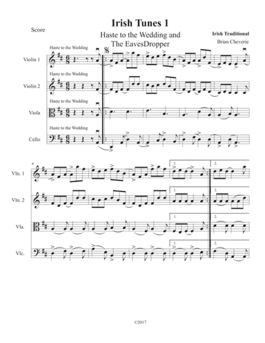 Irish Tunes (arr. Brian Cheverie)