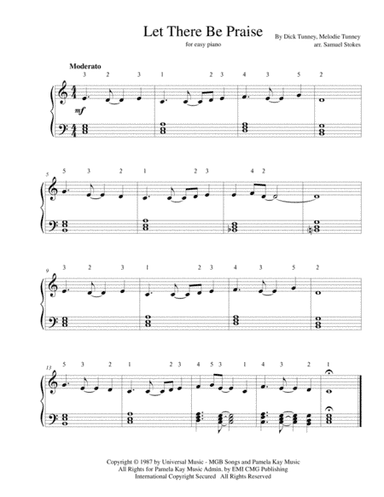Let There Be Praise (arr. Samuel Stokes)