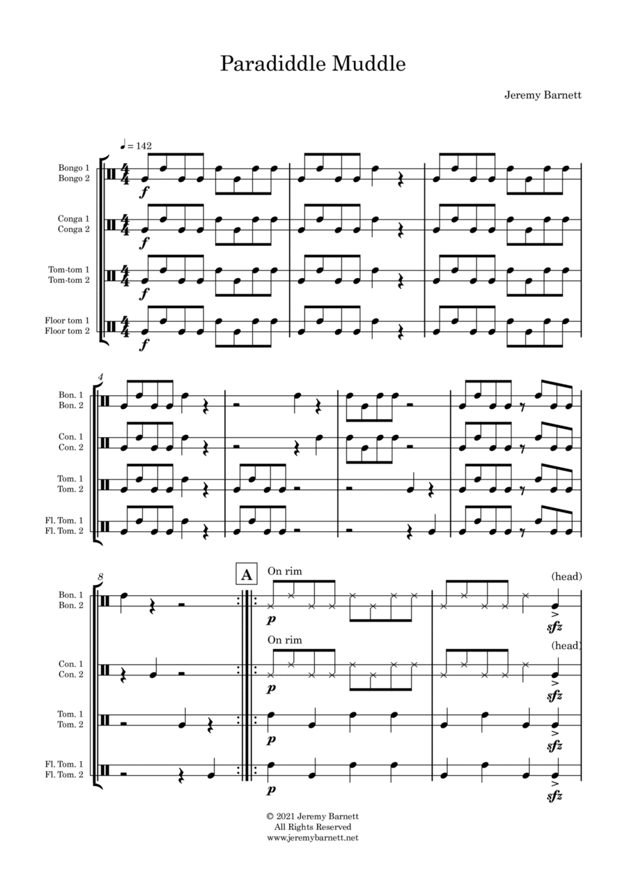 Paradiddle Muddle