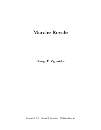 MARCHE ROYALE (1998)