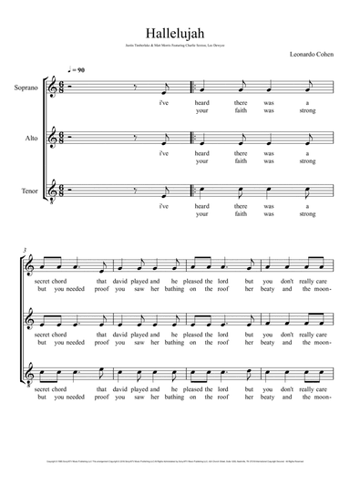 Hallelujah (arr. André Laitano)