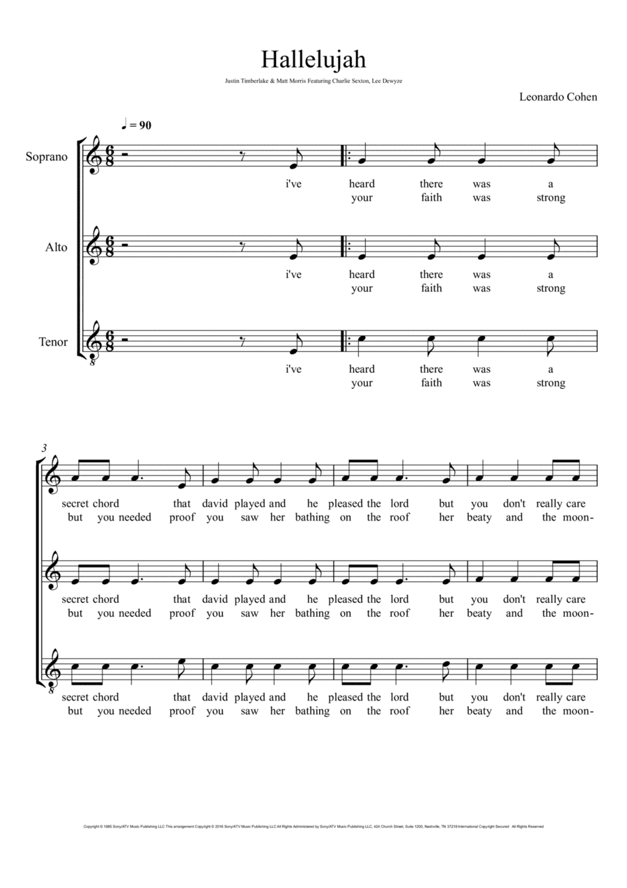 Hallelujah (arr. André Laitano)