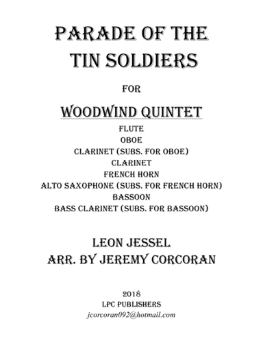 Parade of the Tin Soldiers for Woodwind Quintet (arr. Jeremy Corcoran)