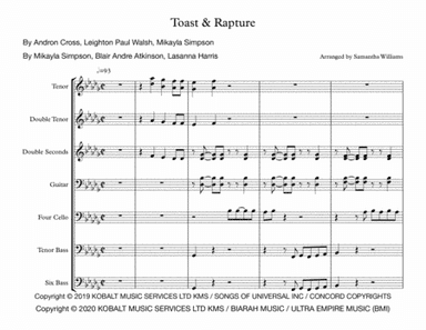 Toast & Rapture (arr. Samantha Williams)