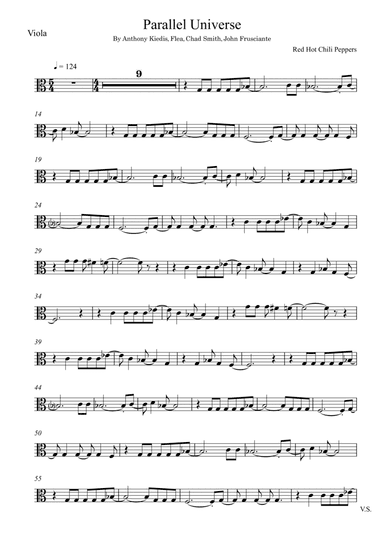 Parallel Universe (arr. André Laitano)