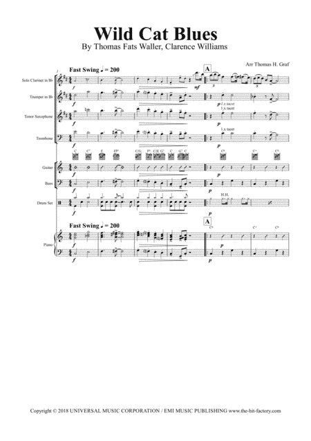Wildcat Blues (arr. Thomas H. Graf)