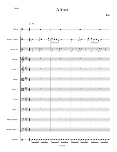 Africa (arr. Alejos Anaya)