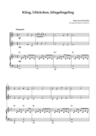 Kling, Glöckchen, klingelingeling (arr. Kaiserin Rebecca)