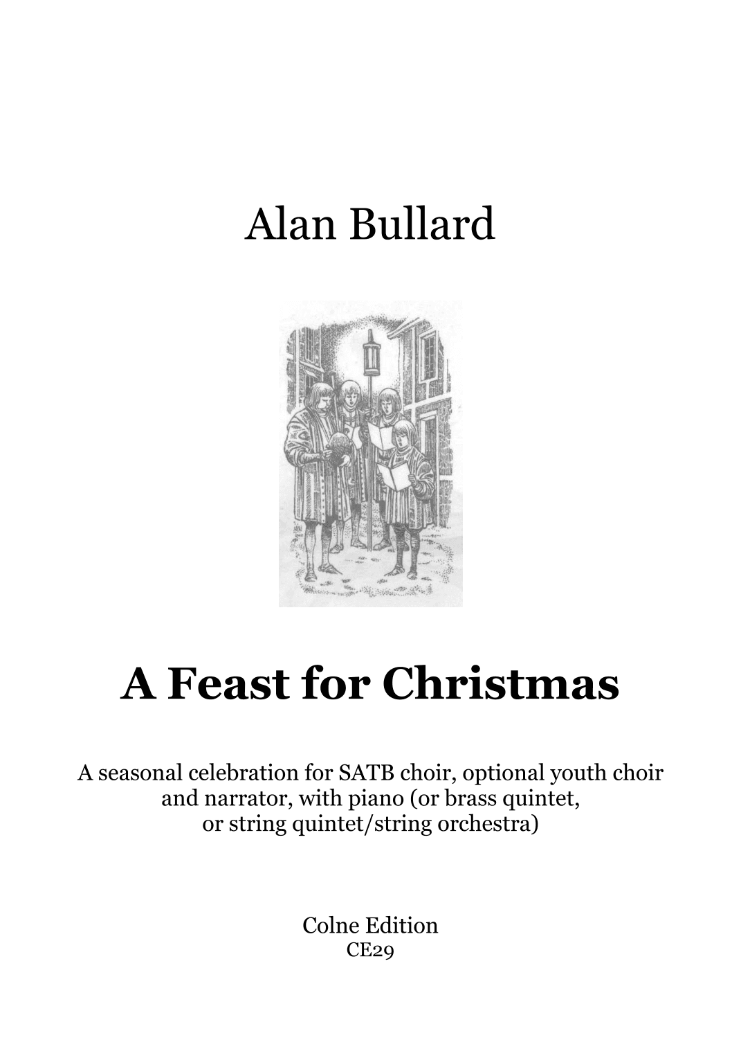 A Feast for Christmas (a seasonal entertainment for SATB & optional youth choir)