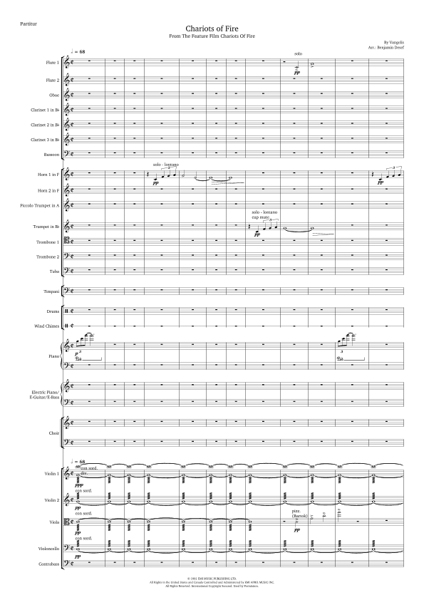 Chariots Of Fire (arr. Benjamin Desef)