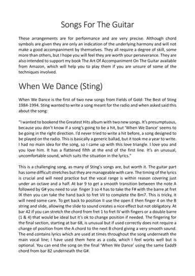 When We Dance (arr. Simon James)