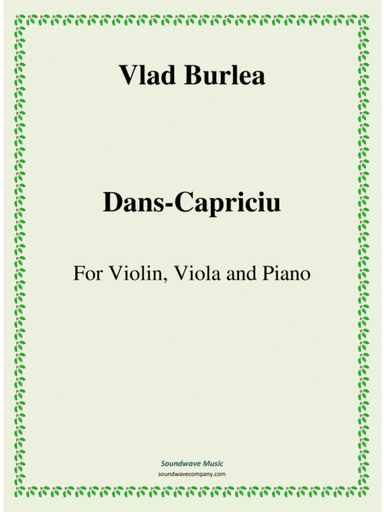 Dans-Capriciu (Violin, Viola and Piano)