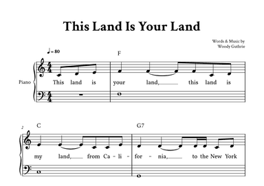 This Land Is Your Land (arr. Yuri Noronha)