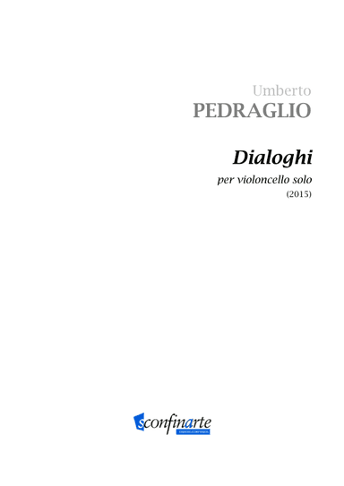 Umberto Pedraglio: DIALOGHI (ES 1048)