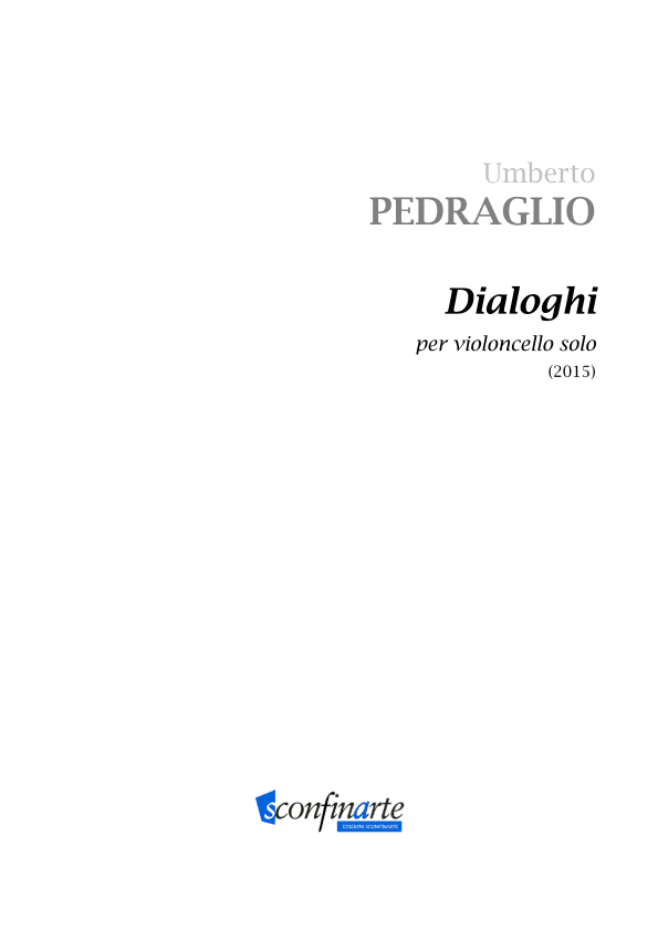 Umberto Pedraglio: DIALOGHI (ES 1048)