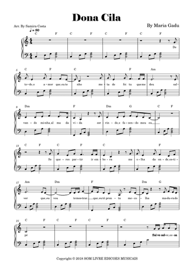 Dona Cila (arr. Samira Costa)