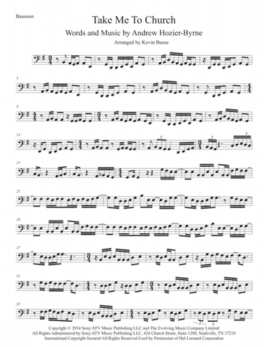Take Me To Church (arr. Kevin Busse)